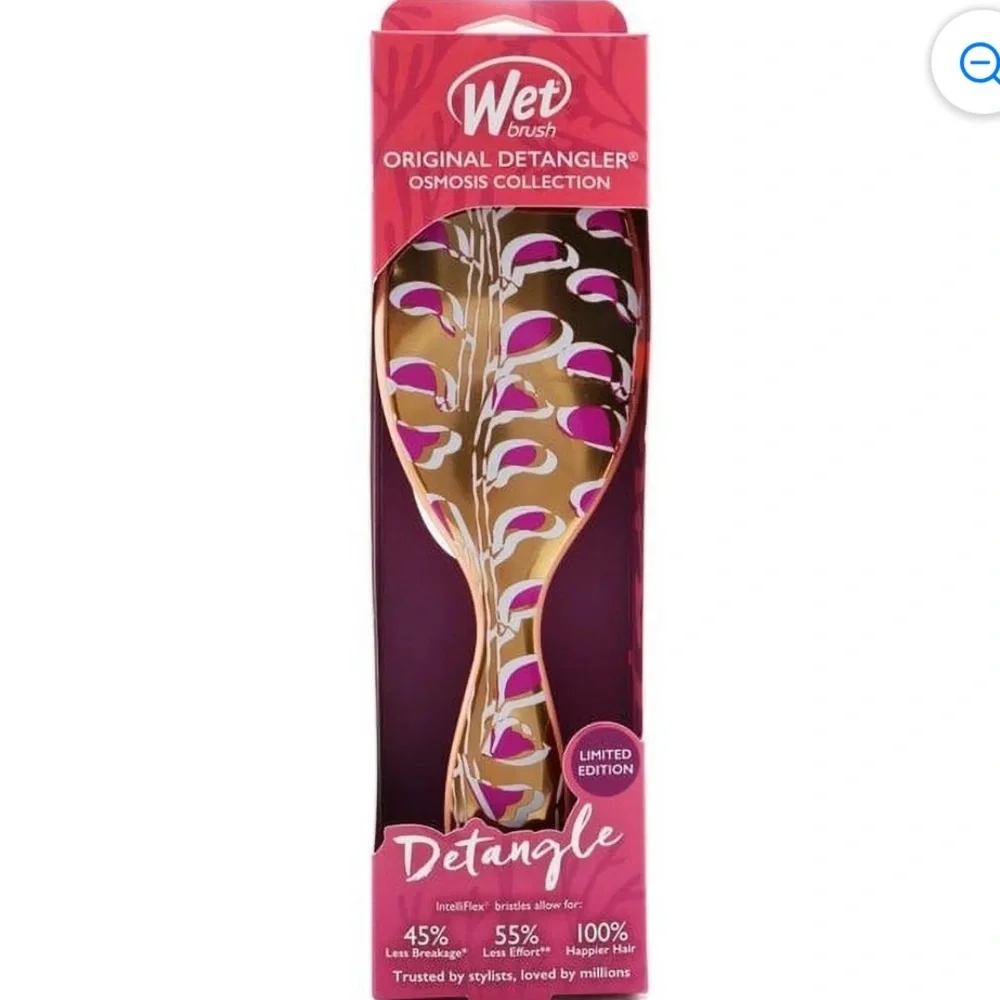 Wet Brush Pink and Black Hair Brush